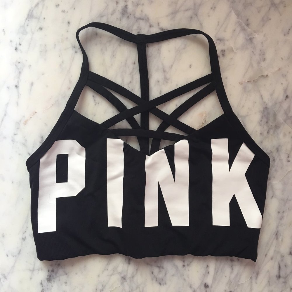 *3/$25* Victoria's Secret PINK Strappy Sports Bra